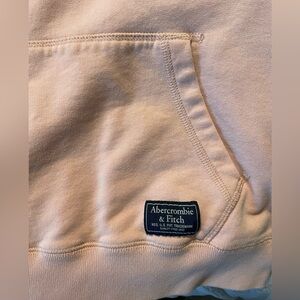 Men’s Abercrombie hoodie. Salmon color, size Medium